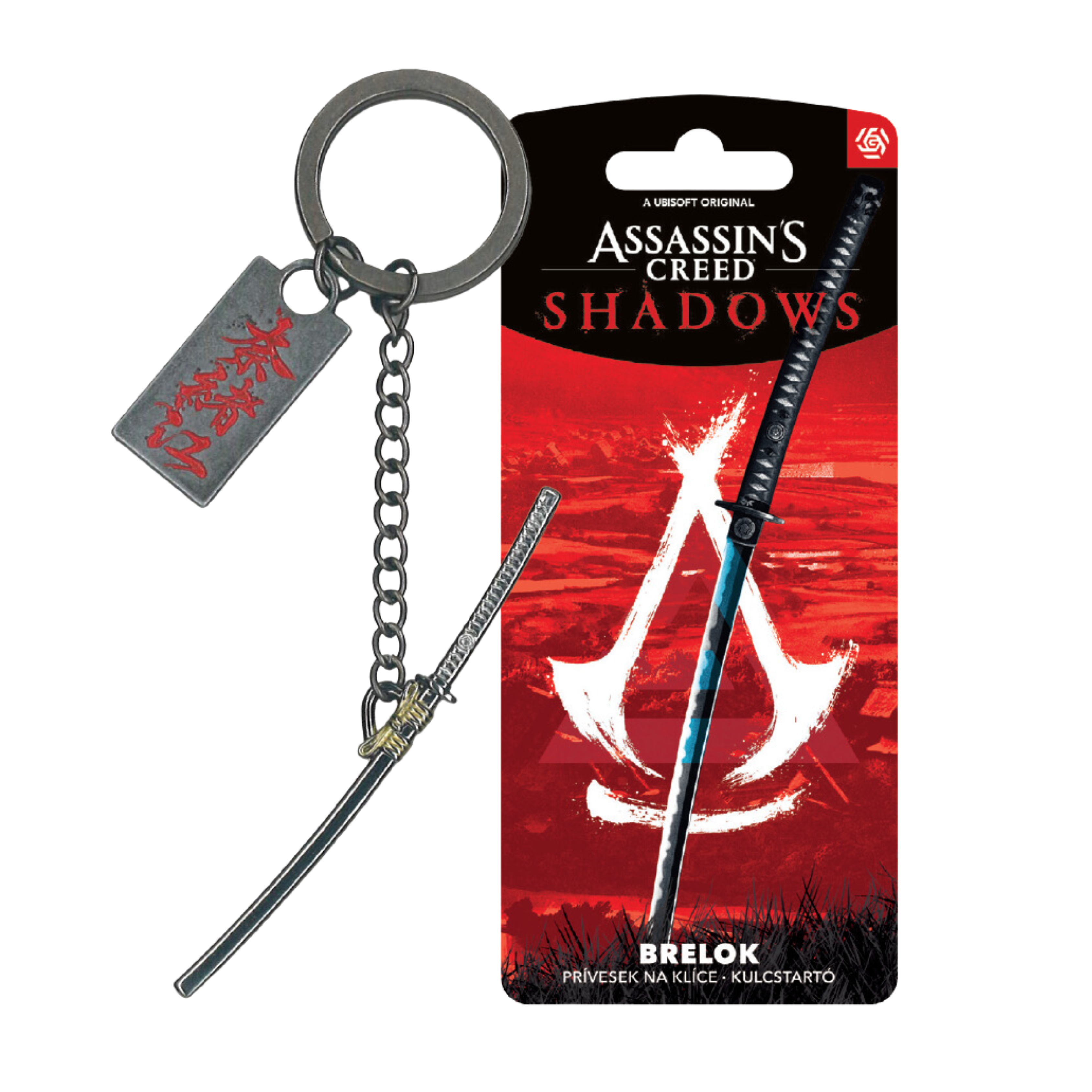 Klíčenka Assassin's Creed Shadows - Naoe Katana